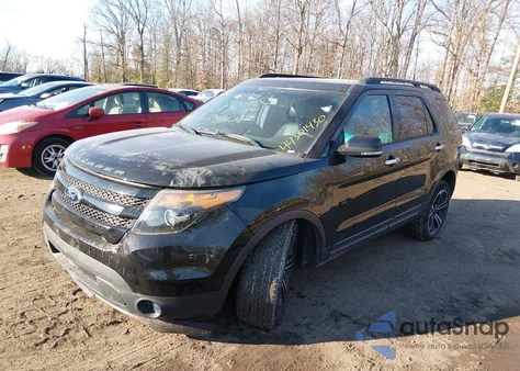 2014 Ford Explorer Sport z USA, uszkodzony, nr VIN 1FM5K8GT3EGA97493
